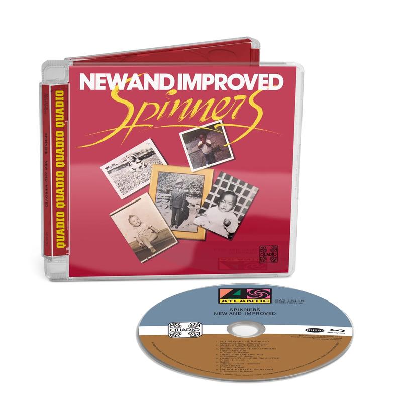Spinners - New and Improved (Quadio) - Blu-Ray Audio Disc