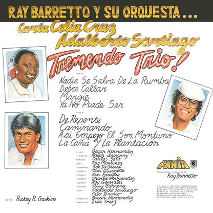 Celia Cruz, Ray Barretto & Adalberto Santiago - Tremendo Trio! - VINYL