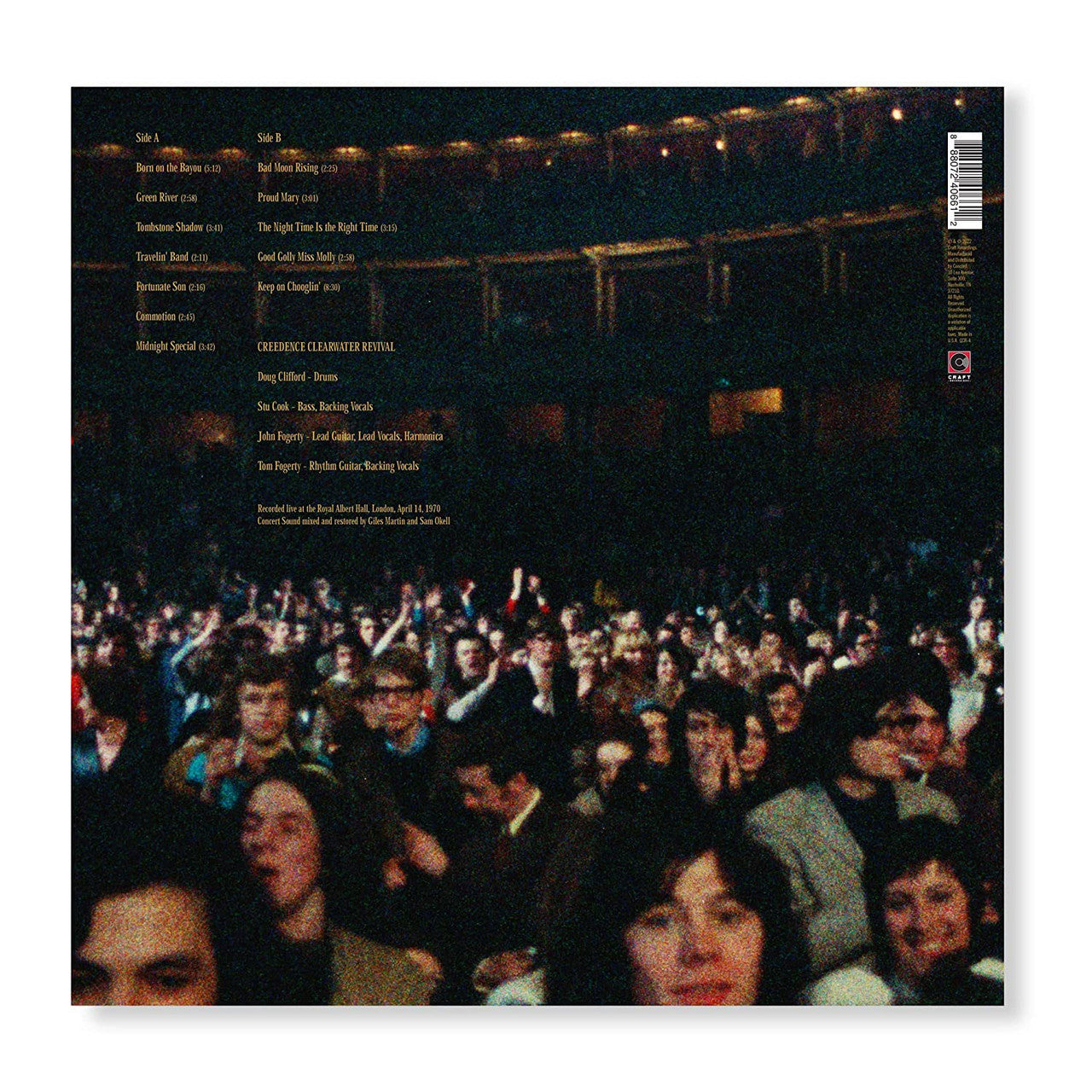 Creedence Clearwater Revival - At The Royal Albert Hall - VINYL