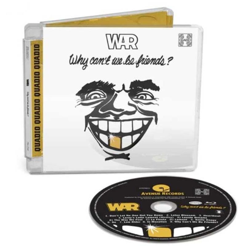 WAR - Why Can't We Be Friends? (Quadio) - Blu-Ray Audio Disc