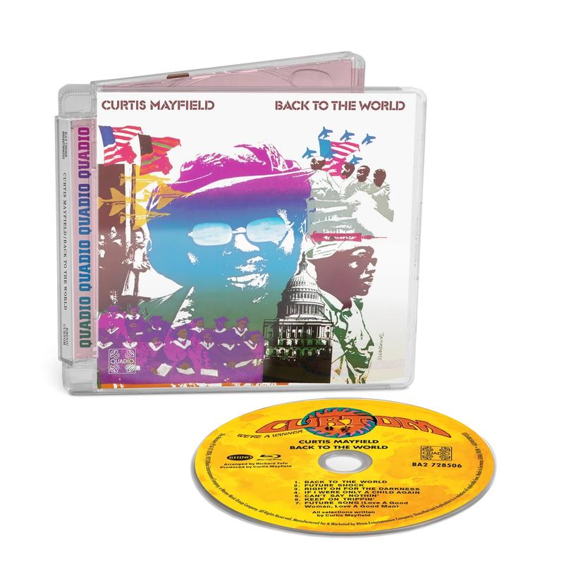 Curtis Mayfield - Back to the World (Quadio) - Blu-Ray Audio Disc