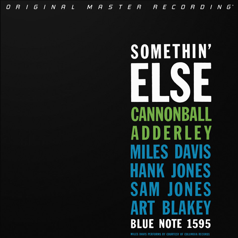 Cannonball Adderley - Somethin' Else - MFSL SACD