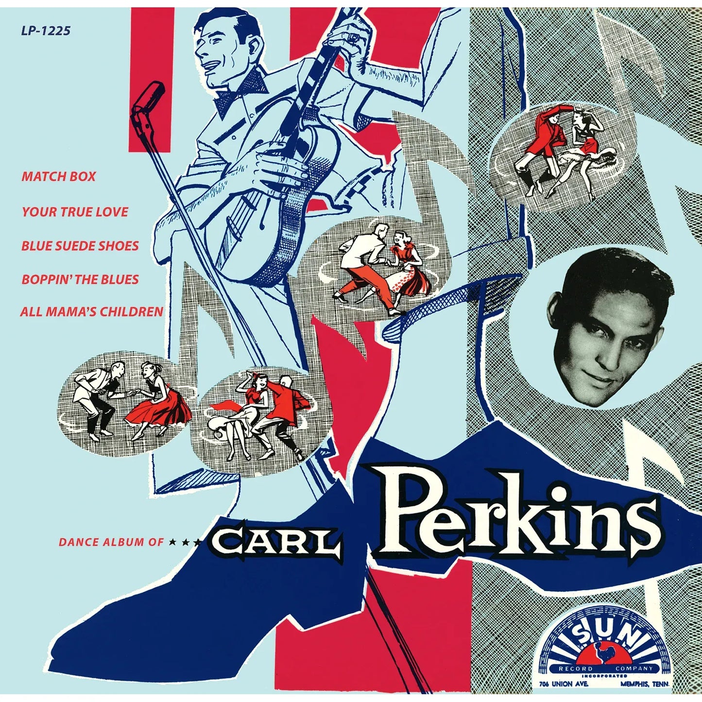 Carl Perkins - Dance Album Of Carl Perkins - Intervention LP