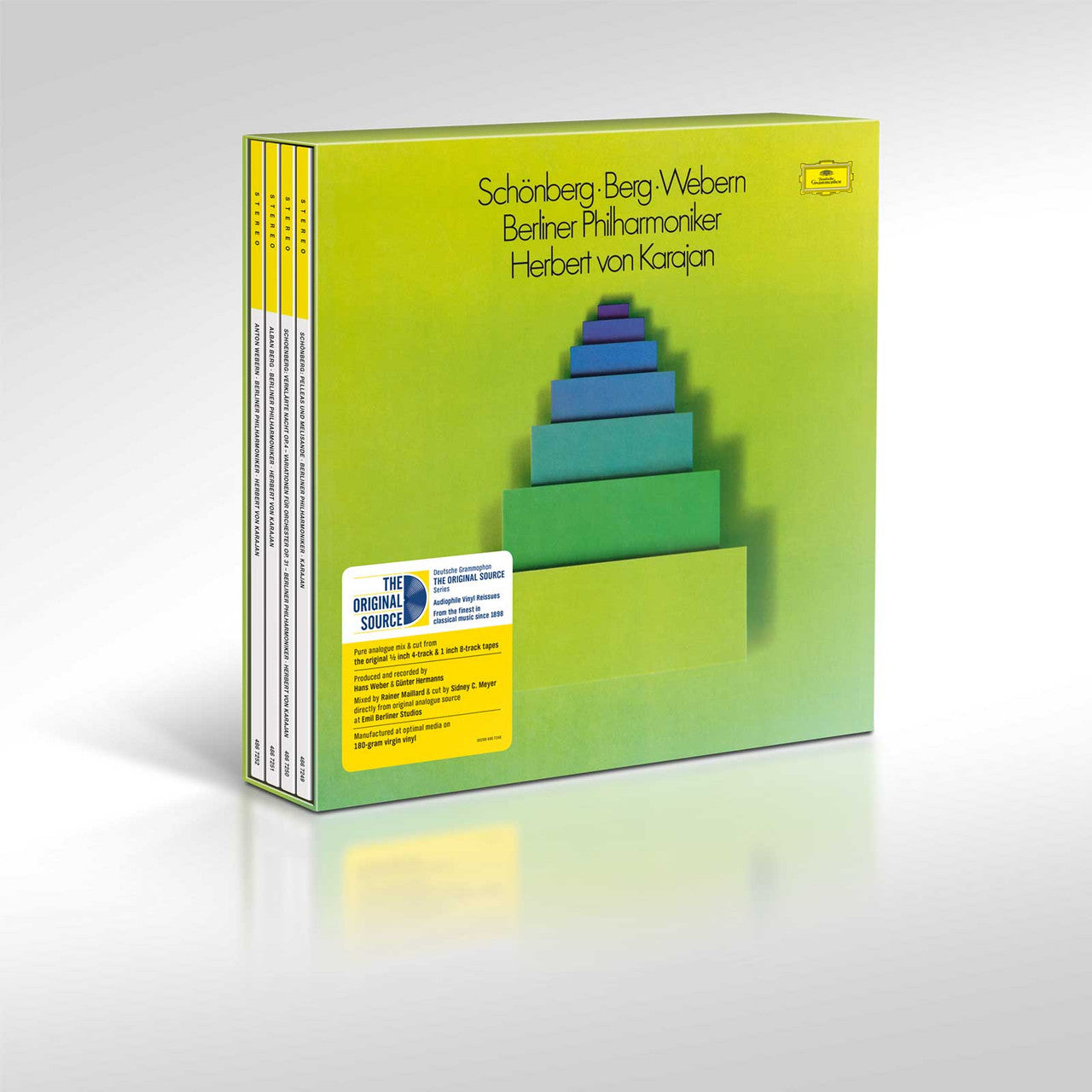 Herbert von Karajan Schoenberg - Berg - Webern (Original Source Series) - VINYL Box Set