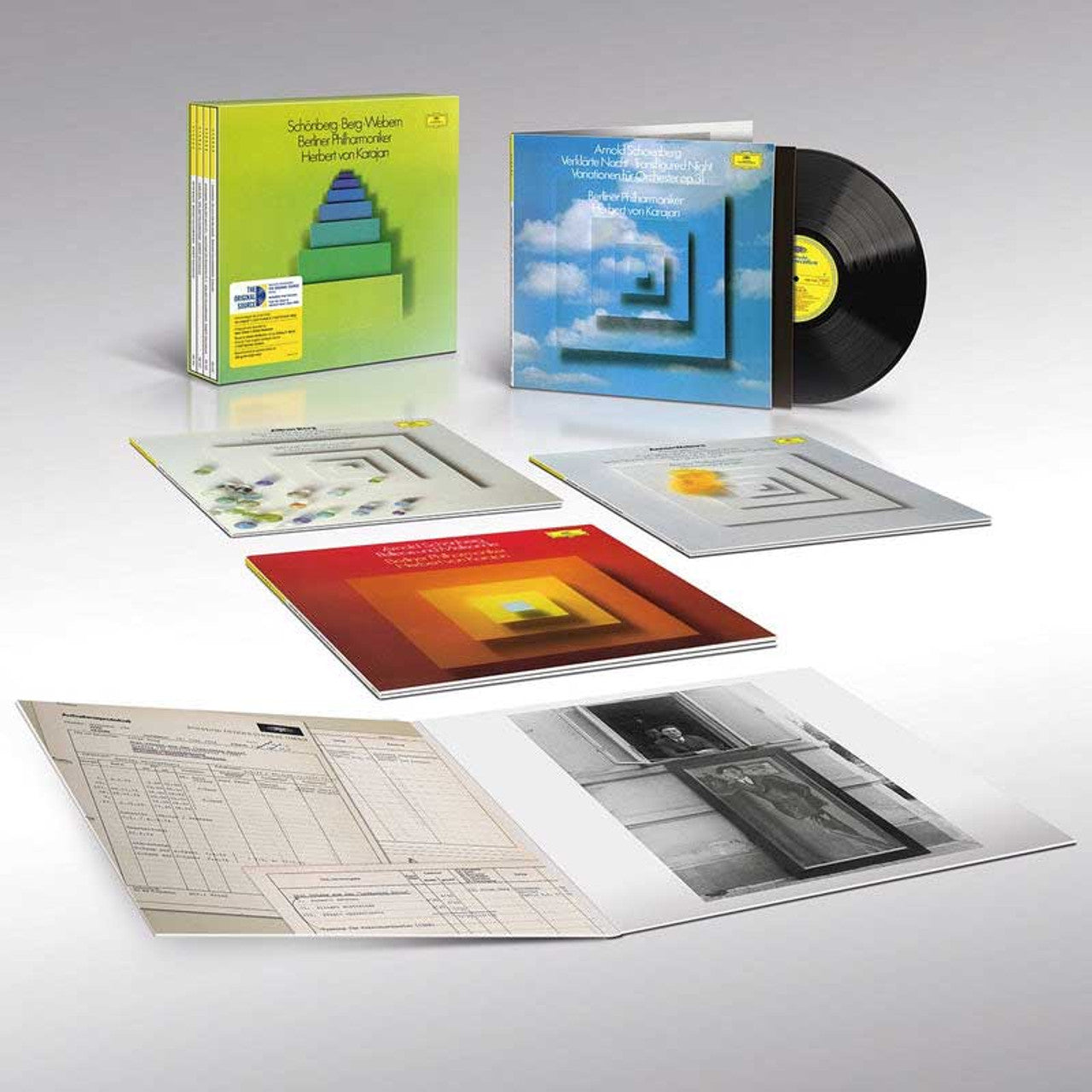 Herbert von Karajan Schoenberg - Berg - Webern (Original Source Series) - VINYL Box Set