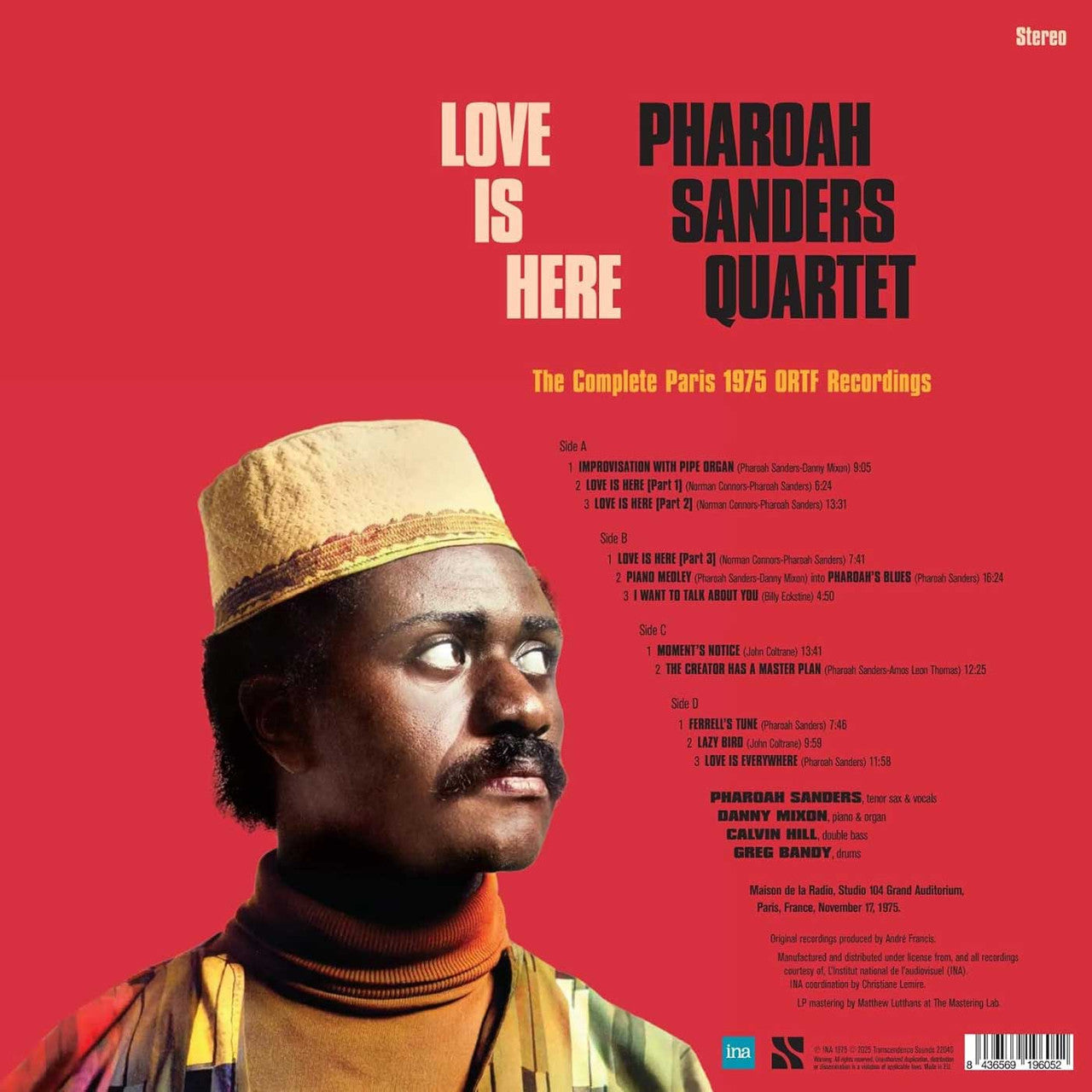 Pharoah Sanders - Love Is Here: The Complete Paris 1975 ORTF Recordings - VINYL