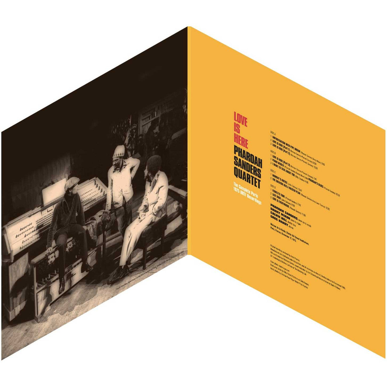 Pharoah Sanders - Love Is Here: The Complete Paris 1975 ORTF Recordings - VINYL