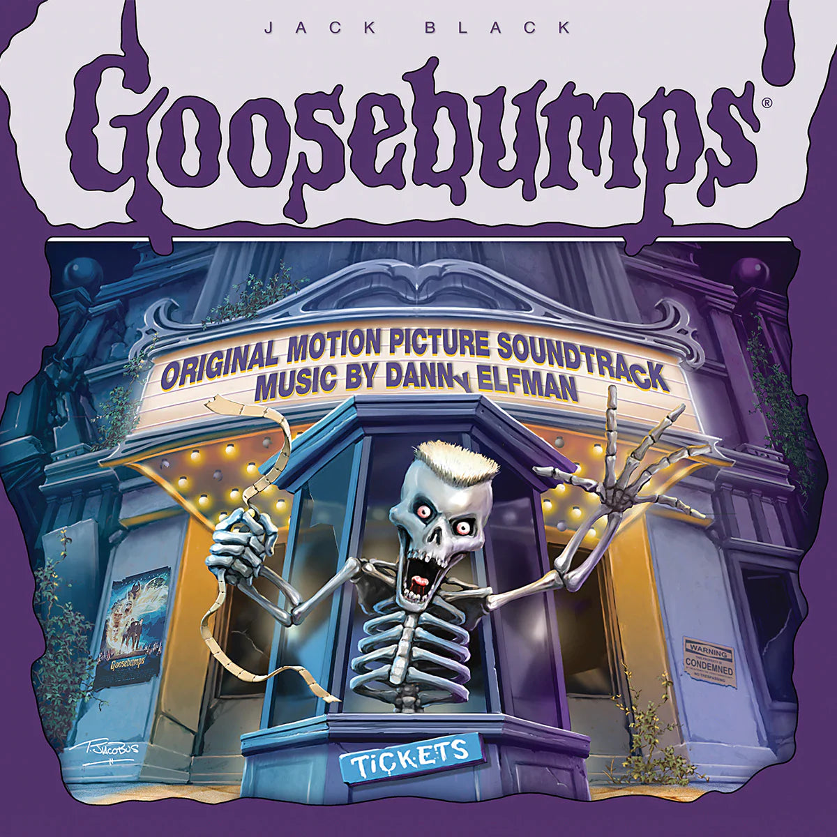 Goosebumps - Original Motion Picture Music by Danny Elfman - "Haunted Mask" Color LP