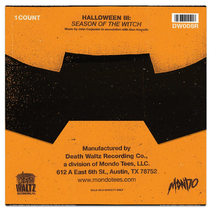 Halloween 3: The Season Of The Witch Original Soundtrack - VINYL