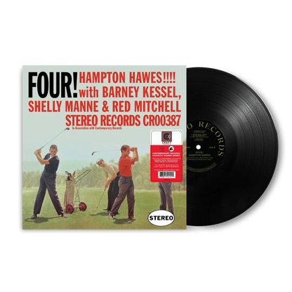 Hampton Hawes - Four! With Barney Kessel, Shelly Manne & Red Mitchell - Contemporary LP
