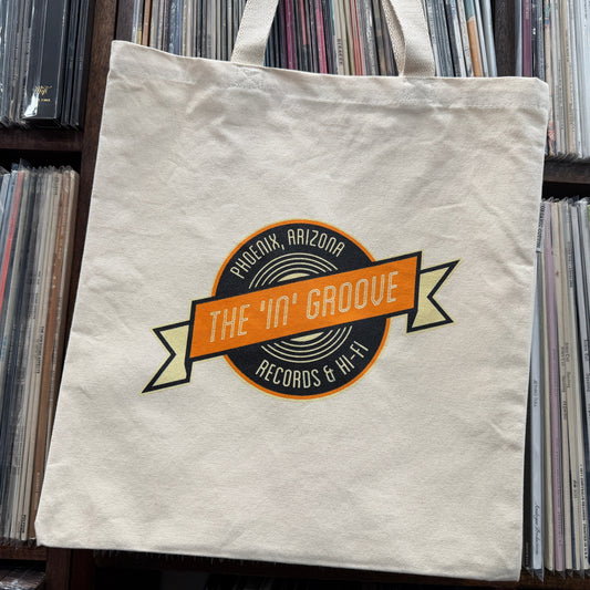 The 'In' Groove Record Store Tote Bag