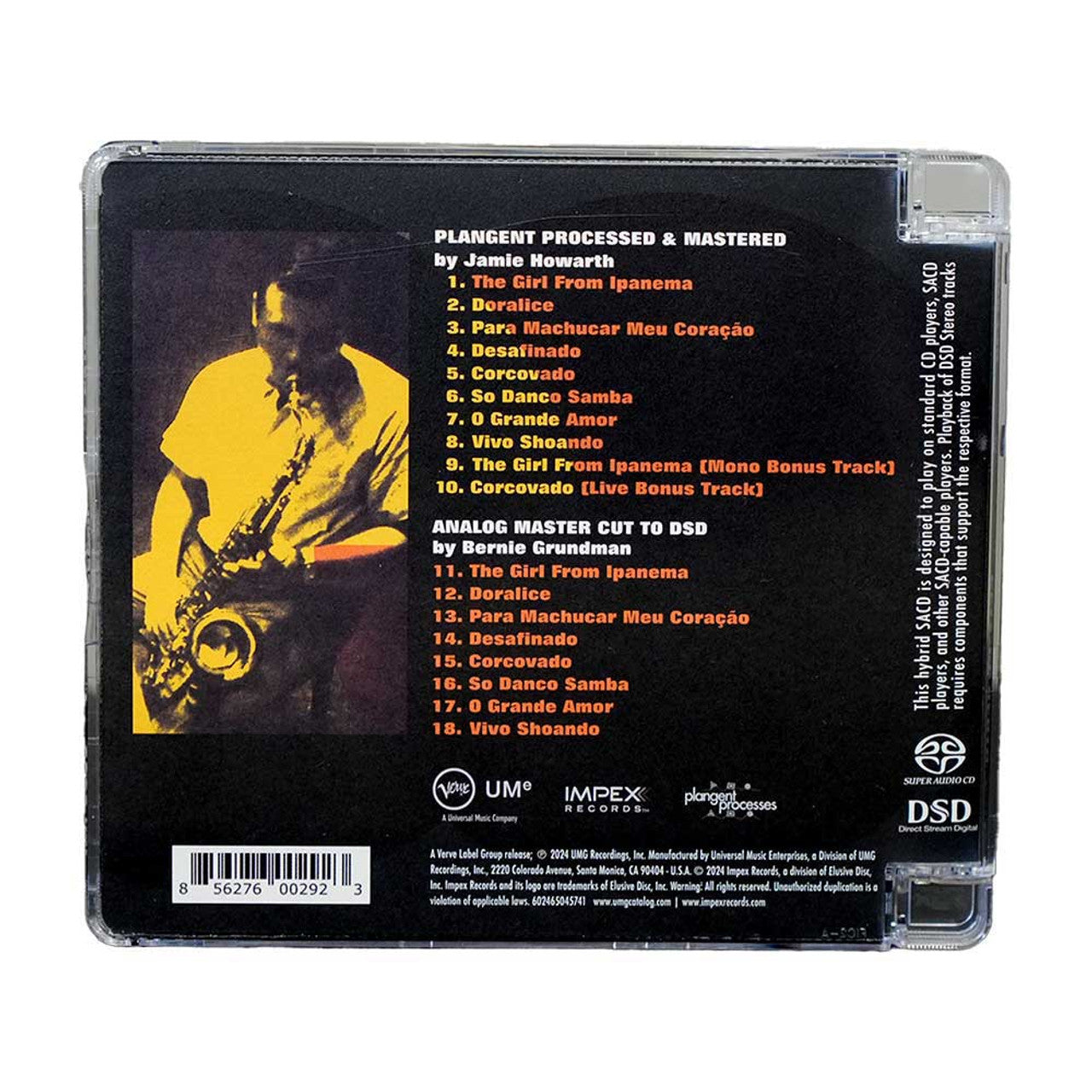Stan Getz & Joao Gilberto - Getz/Gilberto - Impex Hybrid Stereo SACD