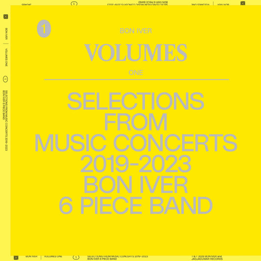 Bon Iver - Volumes One: Selections From Music Concerts 2019-2023 Bon Iver 6 Piece Band - VINYL