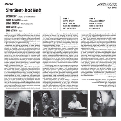 Jacob Wendt - Silver Street - VINYL
