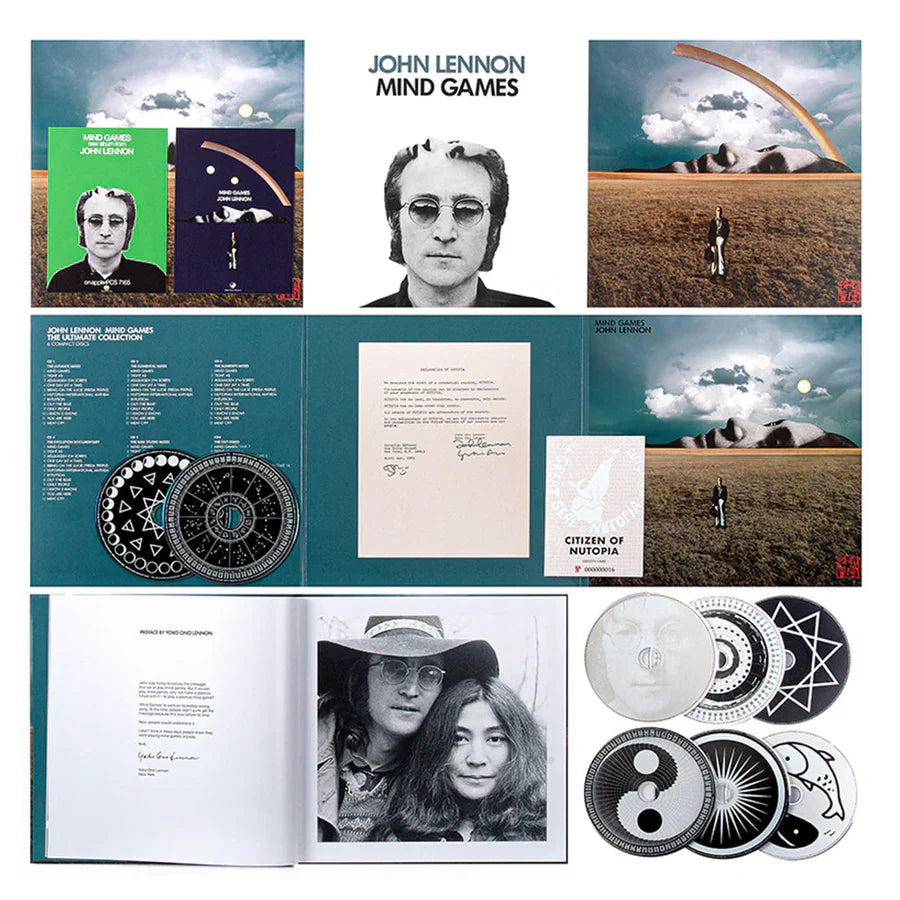 John Lennon - Mind Games (The Ultimate Collection) - CD & Blu-ray Box Set