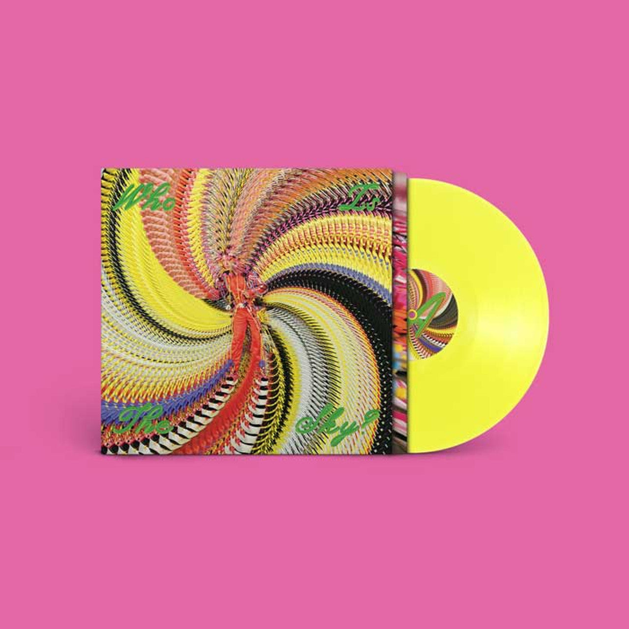 David Byrne - Who Is The Sky? - Yellow LP