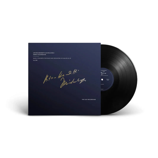 Arturo Benedetti Michelangeli - Ravel: Concerto for Piano and Orchestra in G Major, M. 83 - The Lost Recordings LP