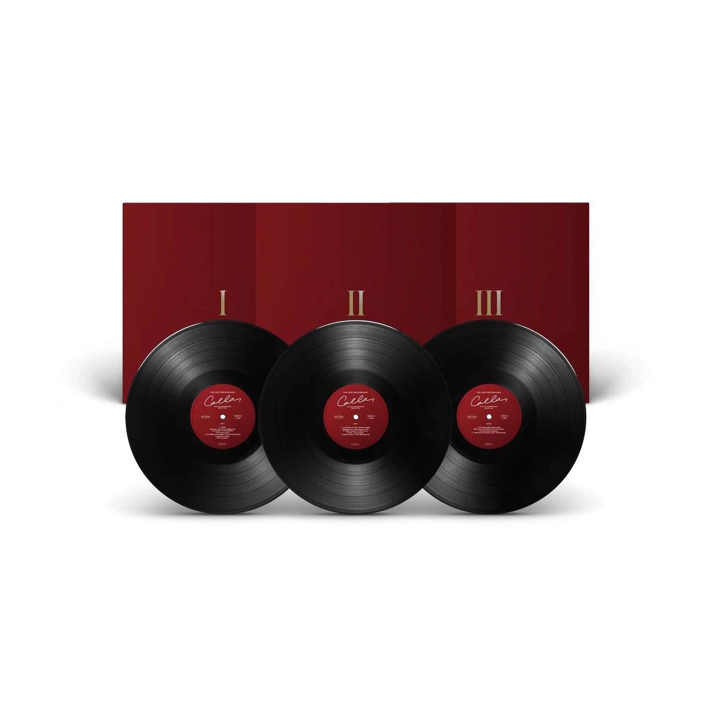Maria Callas, von Karajan - Donizetti: Lucia Di Lammermoor - Berlin 1955 - The Lost Recordings Box Set LP