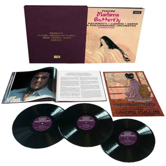 Luciano Pavarotti - Puccini: Madama Butterfly - VINYL Box Set
