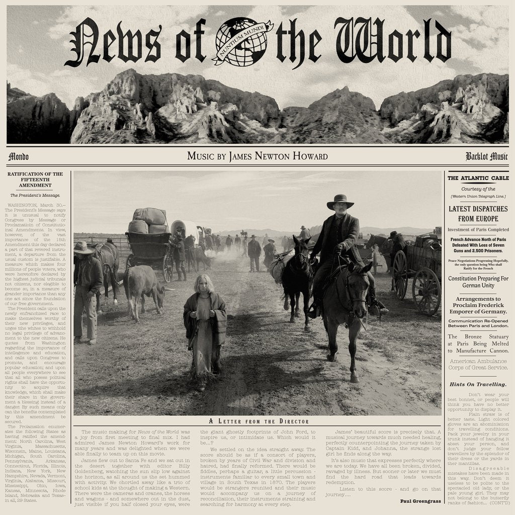 News Of The World - Original Motion Picture Soundtrack - VINYL