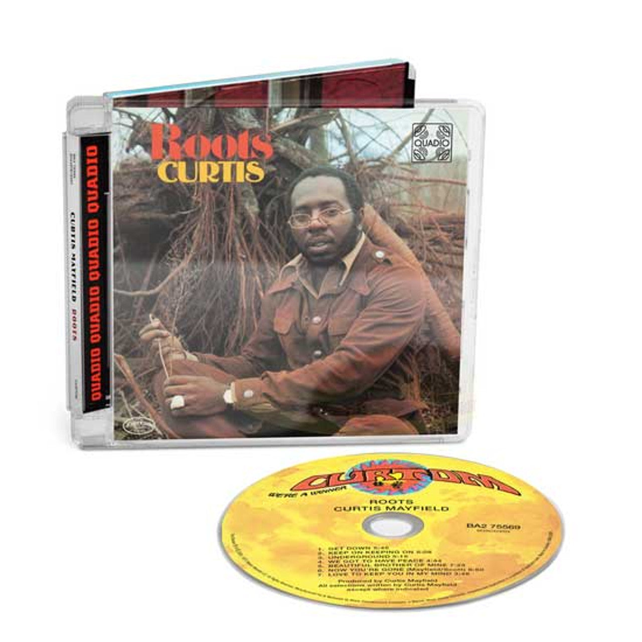 Curtis Mayfield - Roots - Quadio Blu-Ray Audio Disc