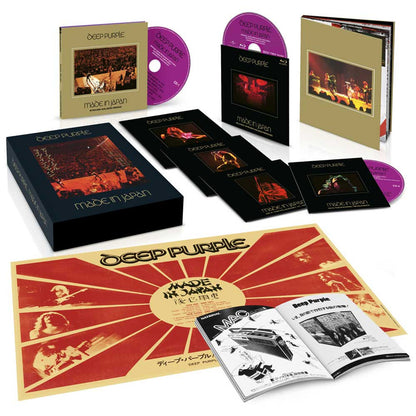 Deep Purple - Made in Japan (Super Deluxe Edition) - CD & BluRay Audio Boxset