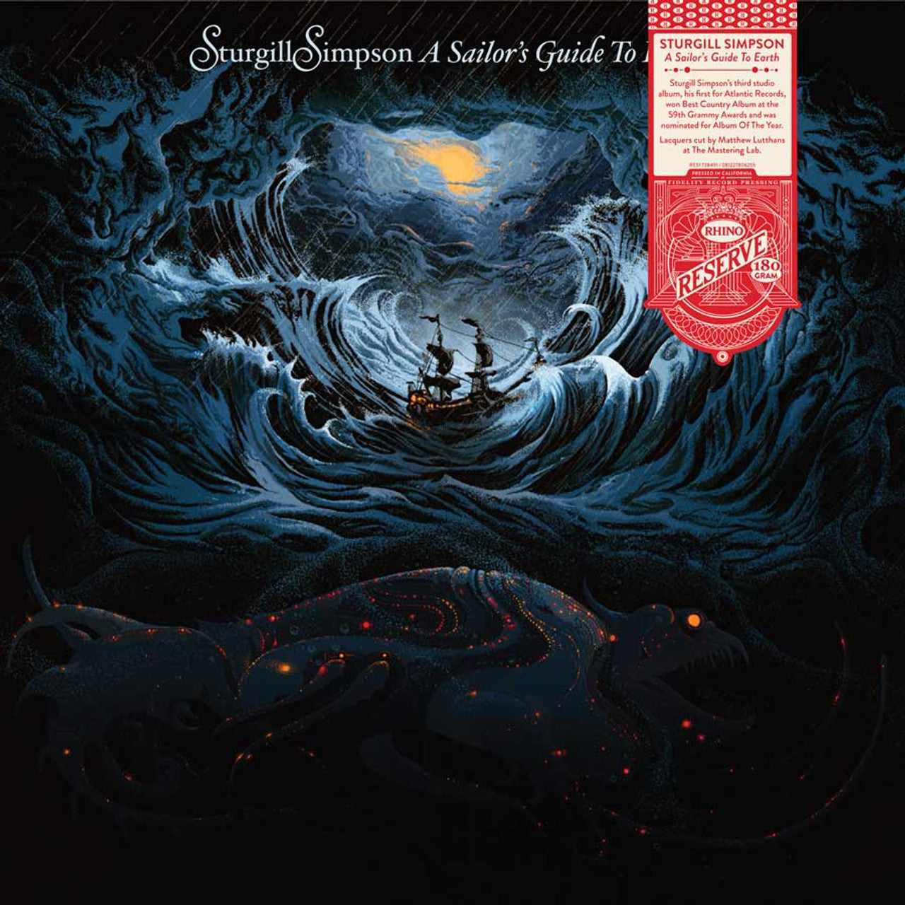 Sturgill Simpson - A Sailor's Guide To Earth - Rhino Reserve LP