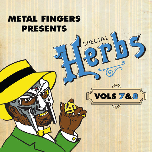 MF DOOM - Metal Fingers Presents: Special Herbs Vol. 7 & 8 - VINYL