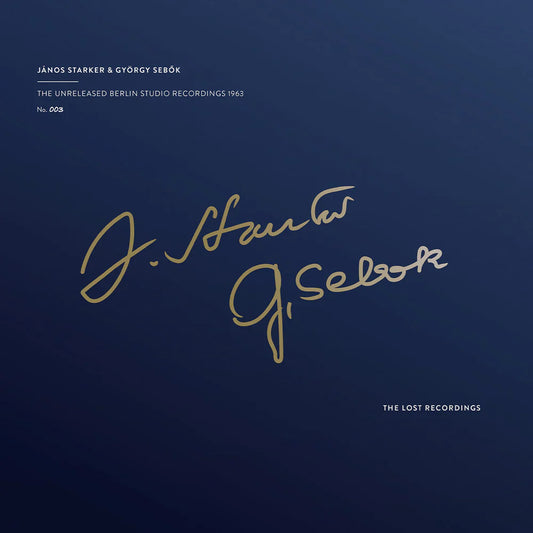 Janos Starker and Gyorgy Sebok - The Unreleased Berlin Studio Recordings 1963 - The Lost Recordings LP