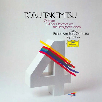 Seiji Ozawa - Takemitsu: Quatrain; A Flock Descends Into The Pentagonal Garden - Avantgarde Series LP