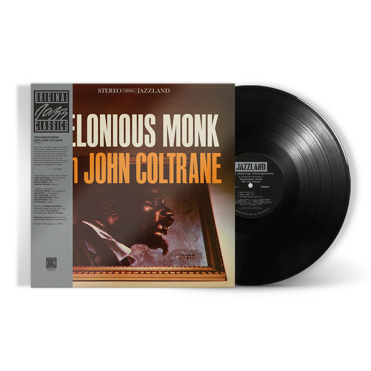 Thelonious Monk - Thelonious Monk with John Coltrane - OJC LP