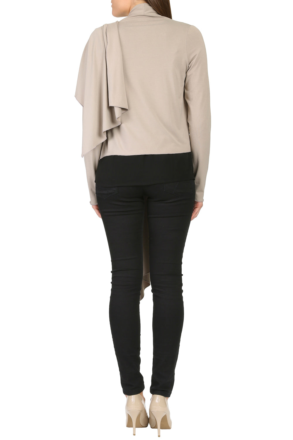 Bamboo Long sleeved Wrap Cardigan