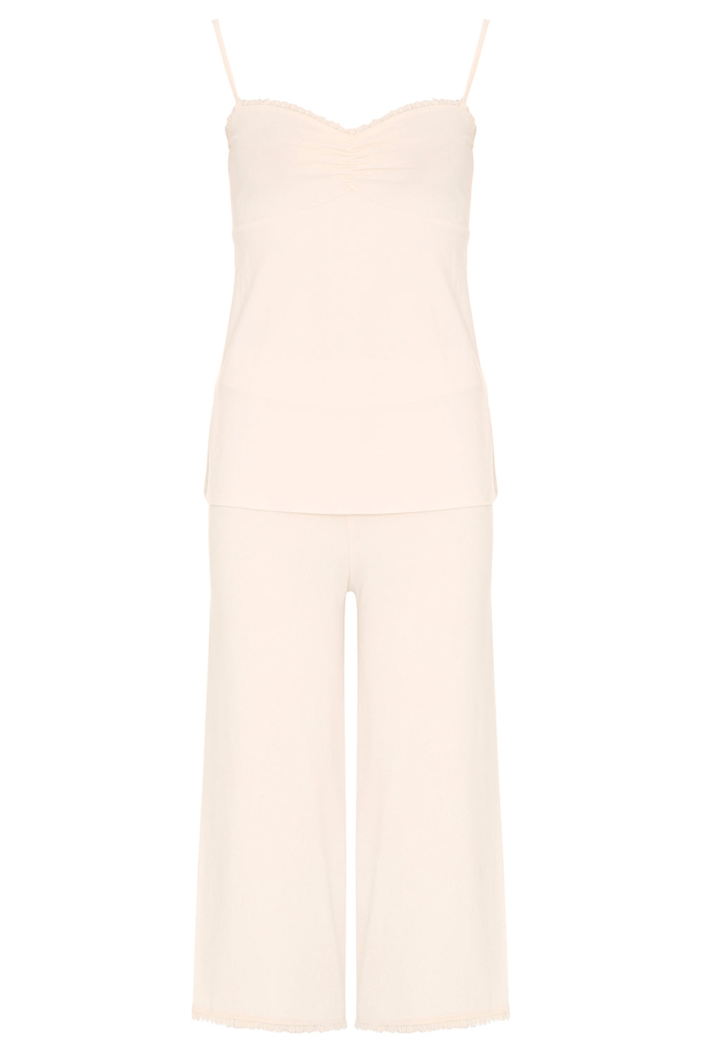 Bamboo Pant and Cami with Bamboo Lace Trim