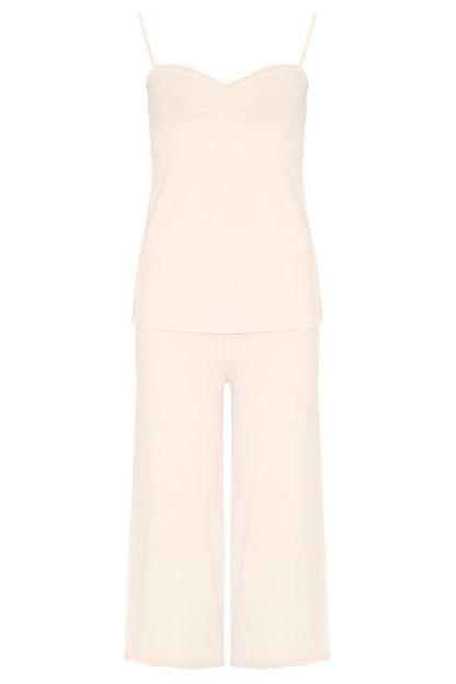 Bamboo Pant and Cami with Bamboo Lace Trim
