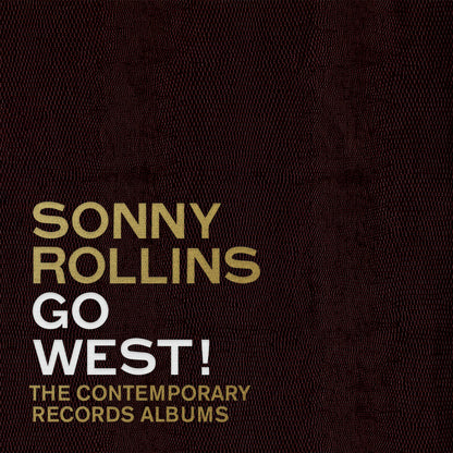 Sonny Rollins - Go West! The Contemporary Records - 3x LP Box Set