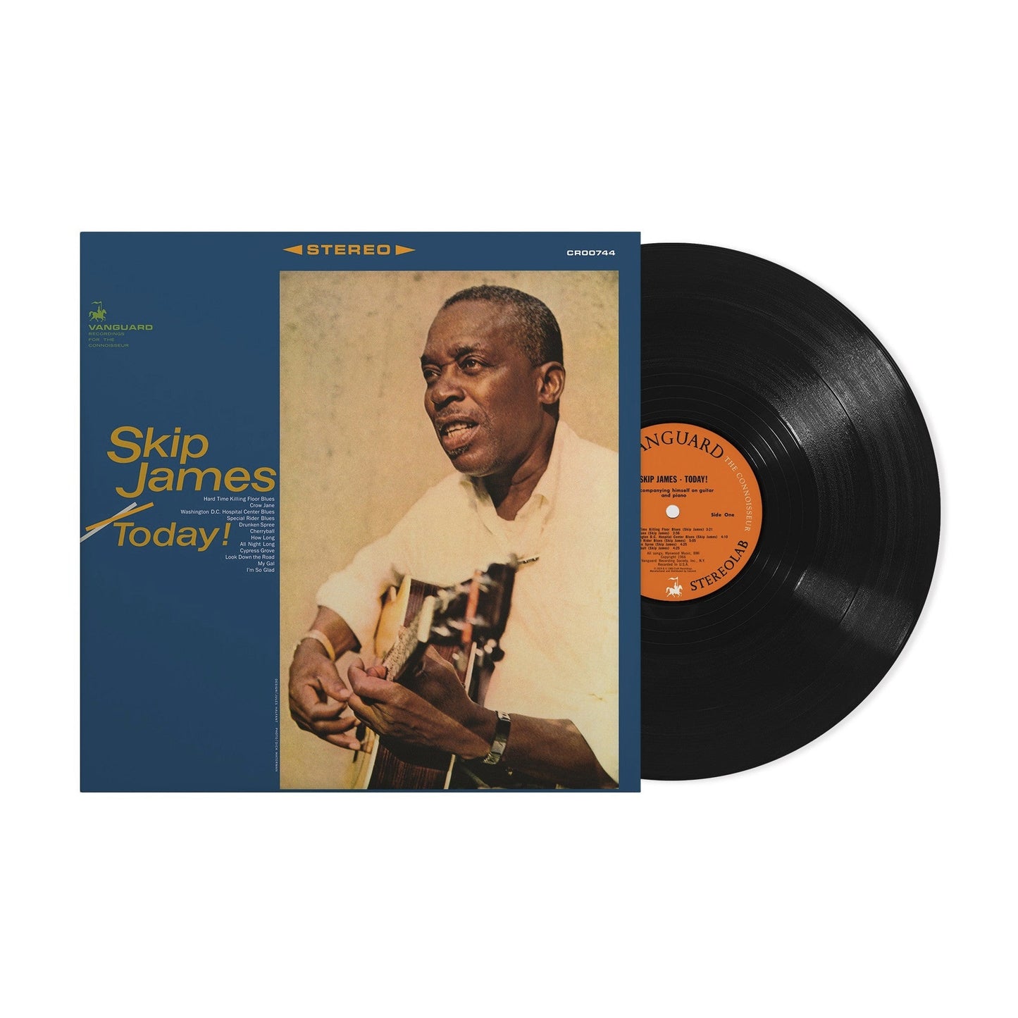 Skip James - Today! - Bluesville Acoustic Sounds LP