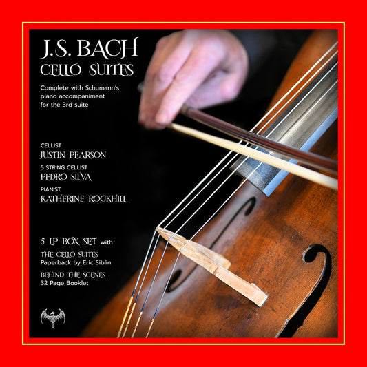 Justin Pearson, Pedro Silva & Katherine Rockhill - J.S. Bach Cello Suites - VINYL Box Set