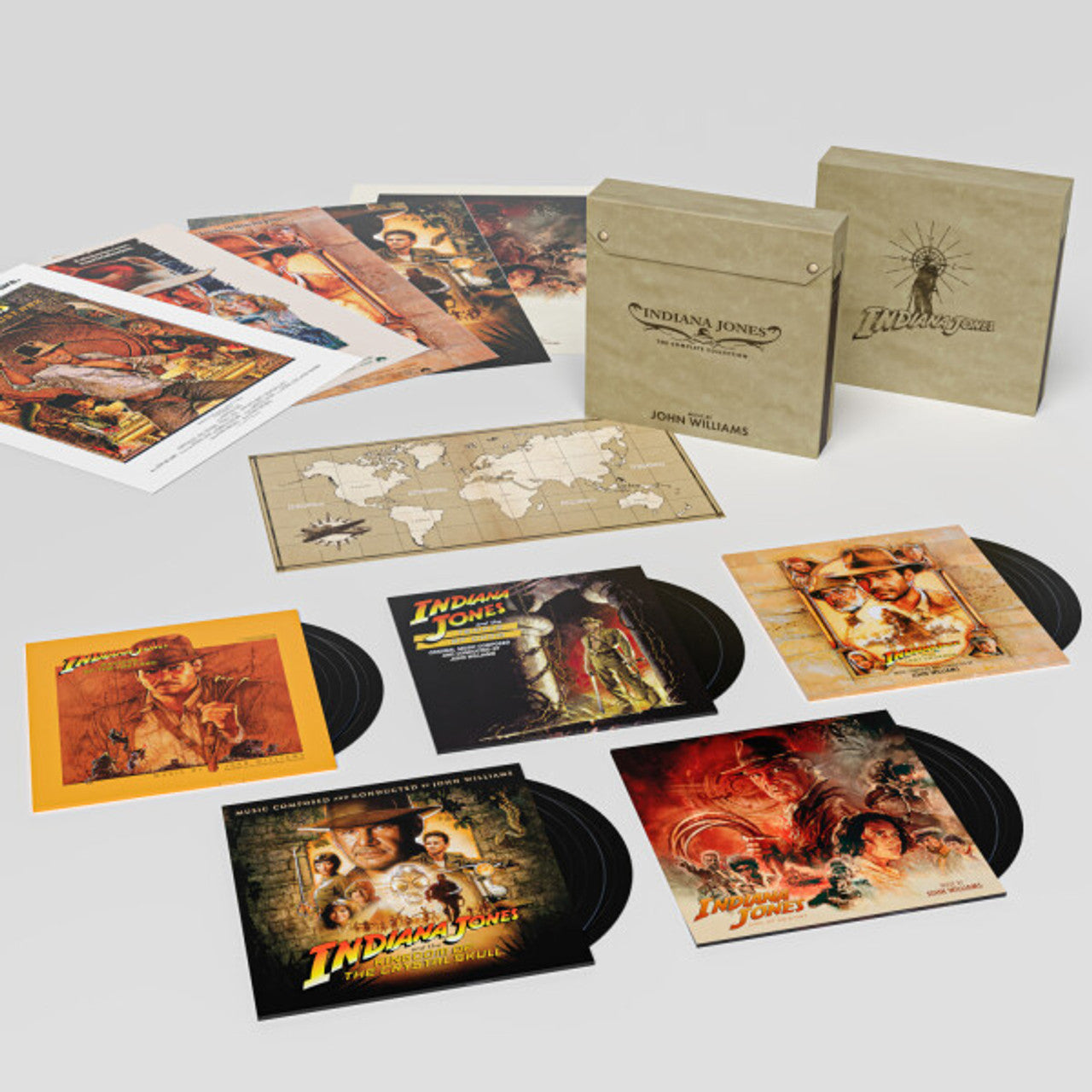 Indiana Jones: The Complete Collection - John Williams - 10x LP Boxed Set