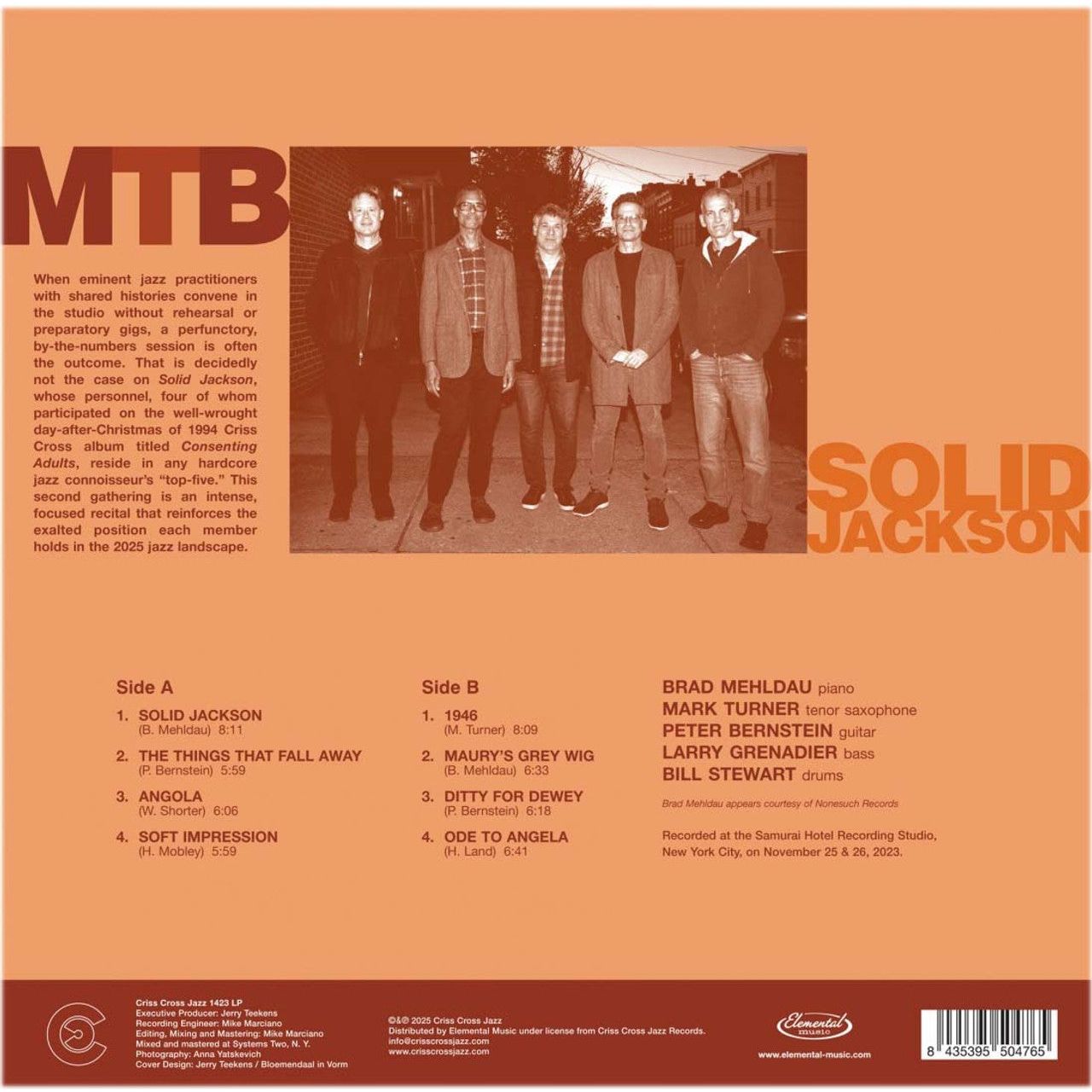M.T.B. - Solid Jackson - VINYL