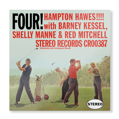 Hampton Hawes - Four! With Barney Kessel, Shelly Manne & Red Mitchell - Contemporary LP