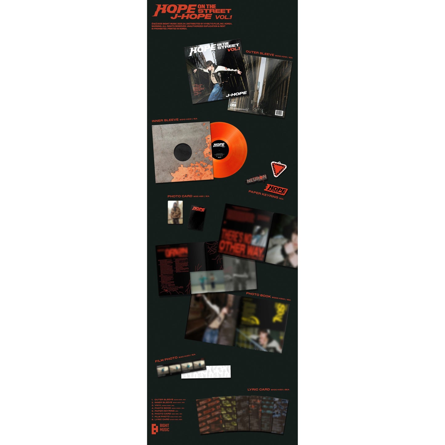 j-hope - Hope On The Streets Vol. 1 - VINYL