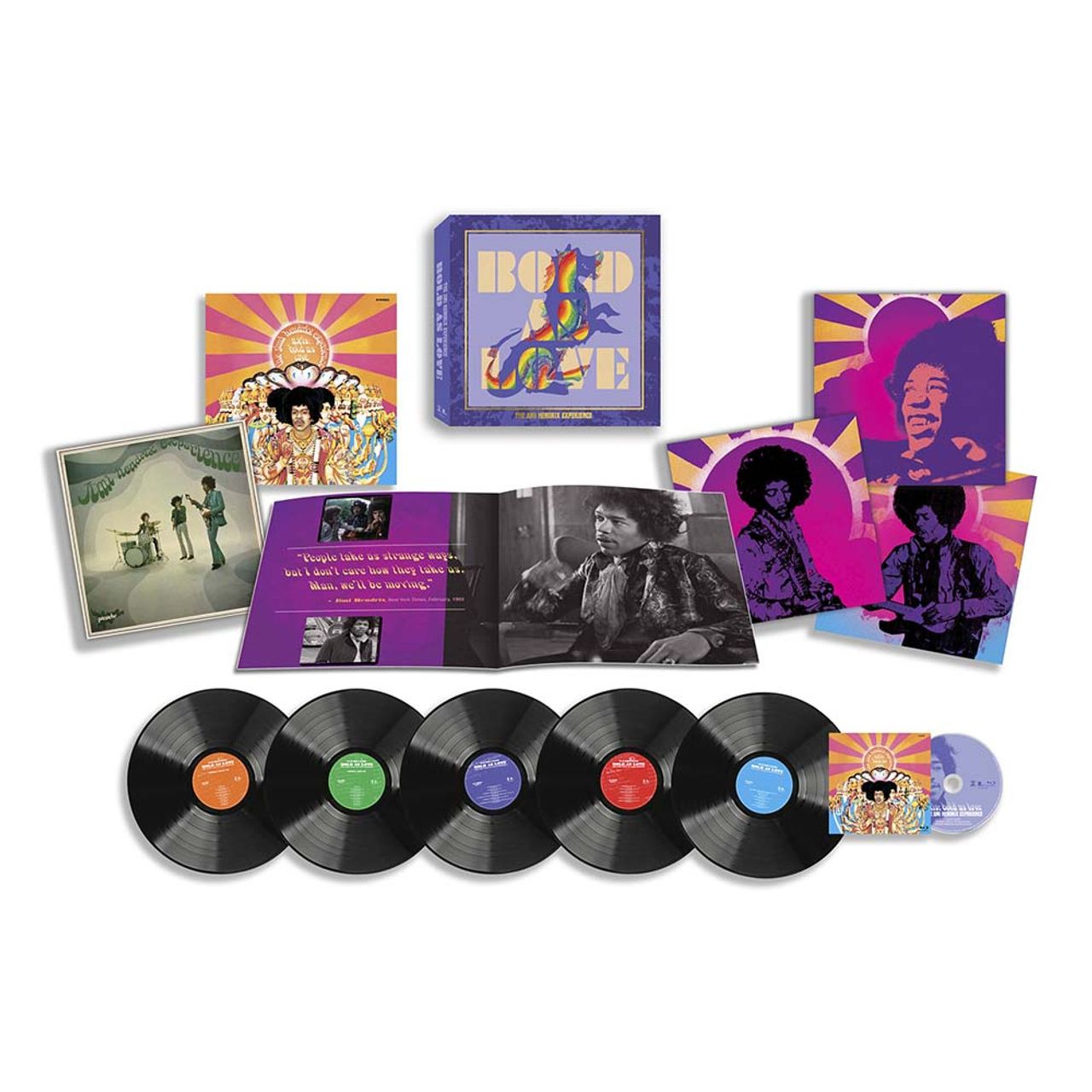 The Jimi Hendrix Experience - Bold as Love (Stereo & Mono) - VINYL Box Set