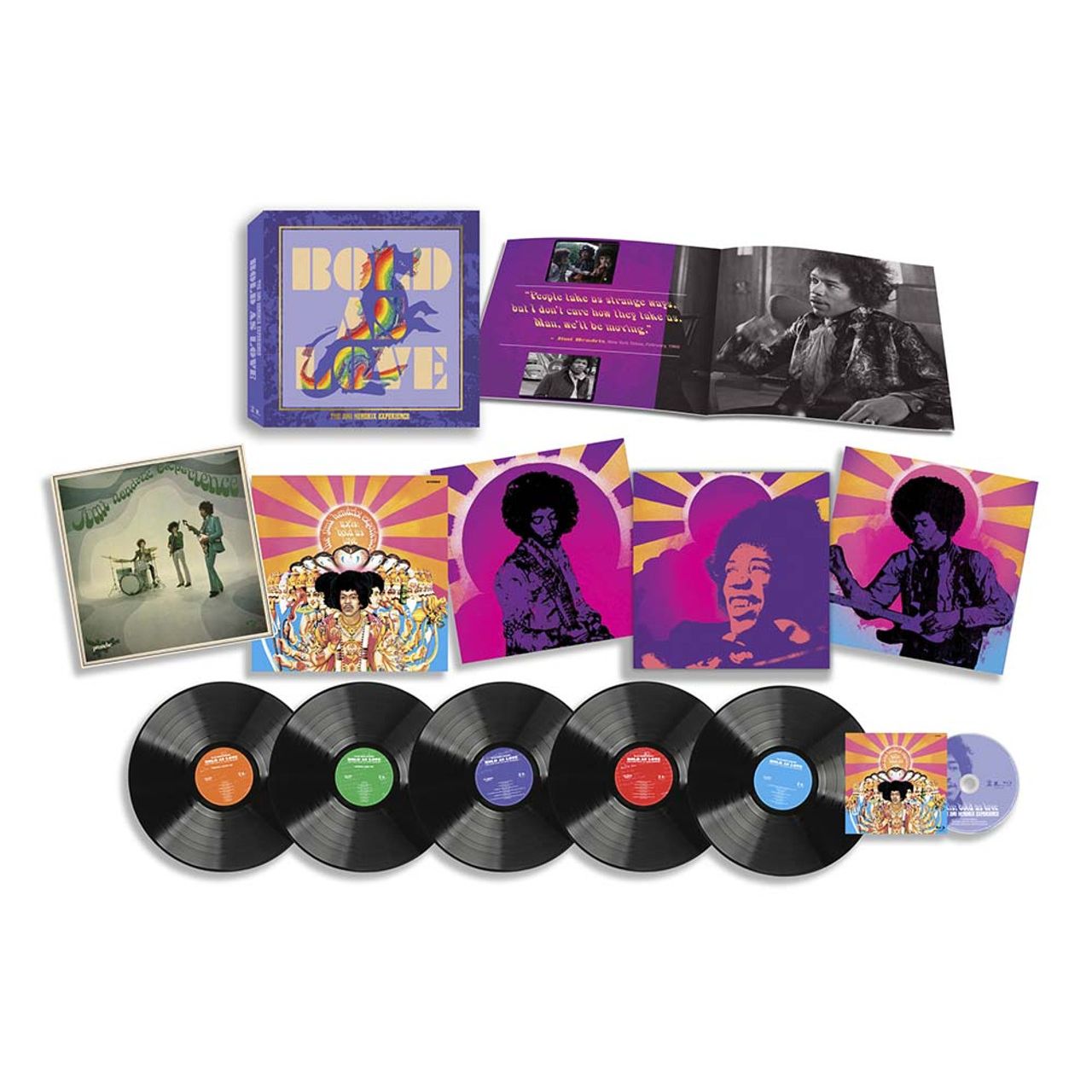 The Jimi Hendrix Experience - Bold as Love (Stereo & Mono) - VINYL Box Set