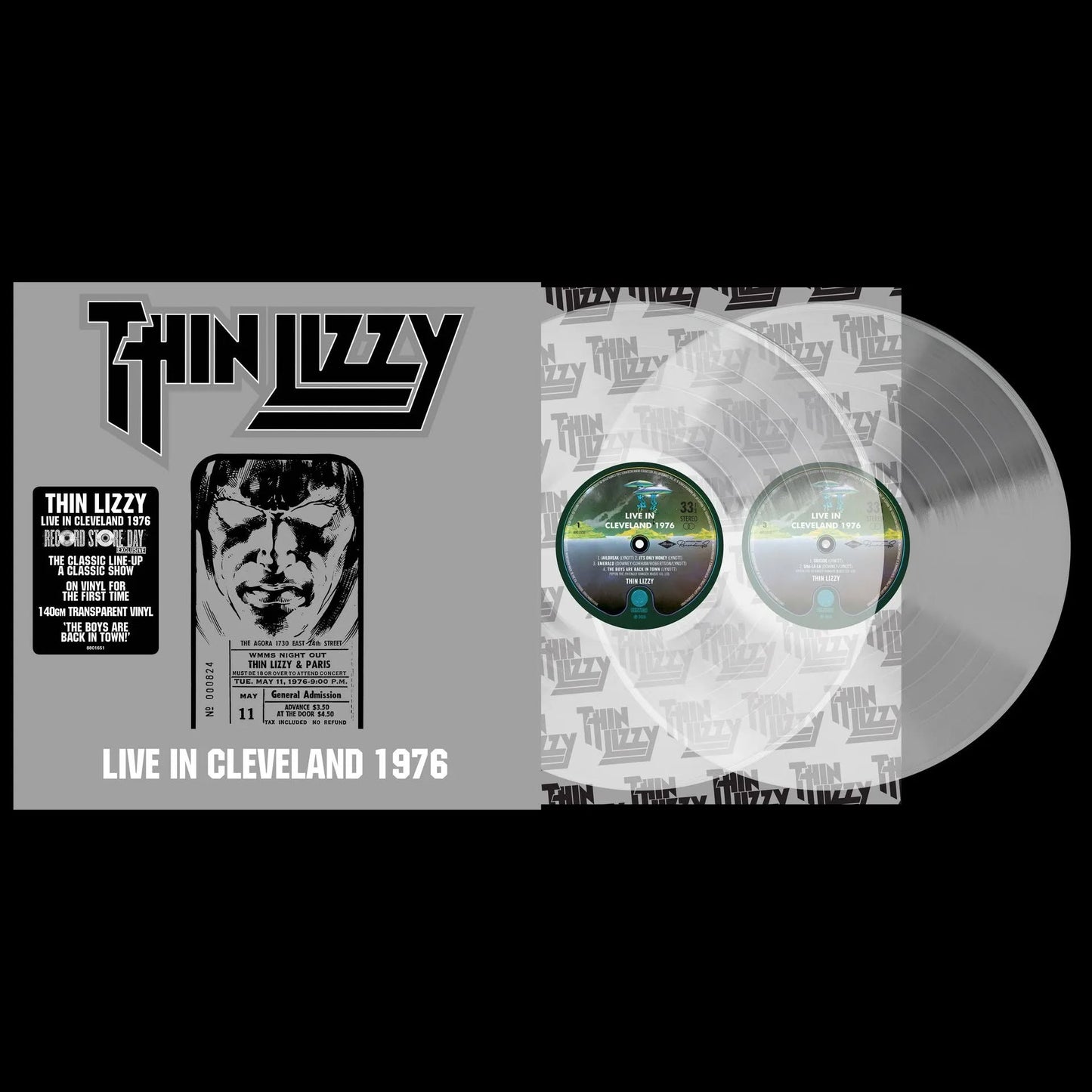 Thin Lizzy - Live in Cleveland 1976 - RSD LP