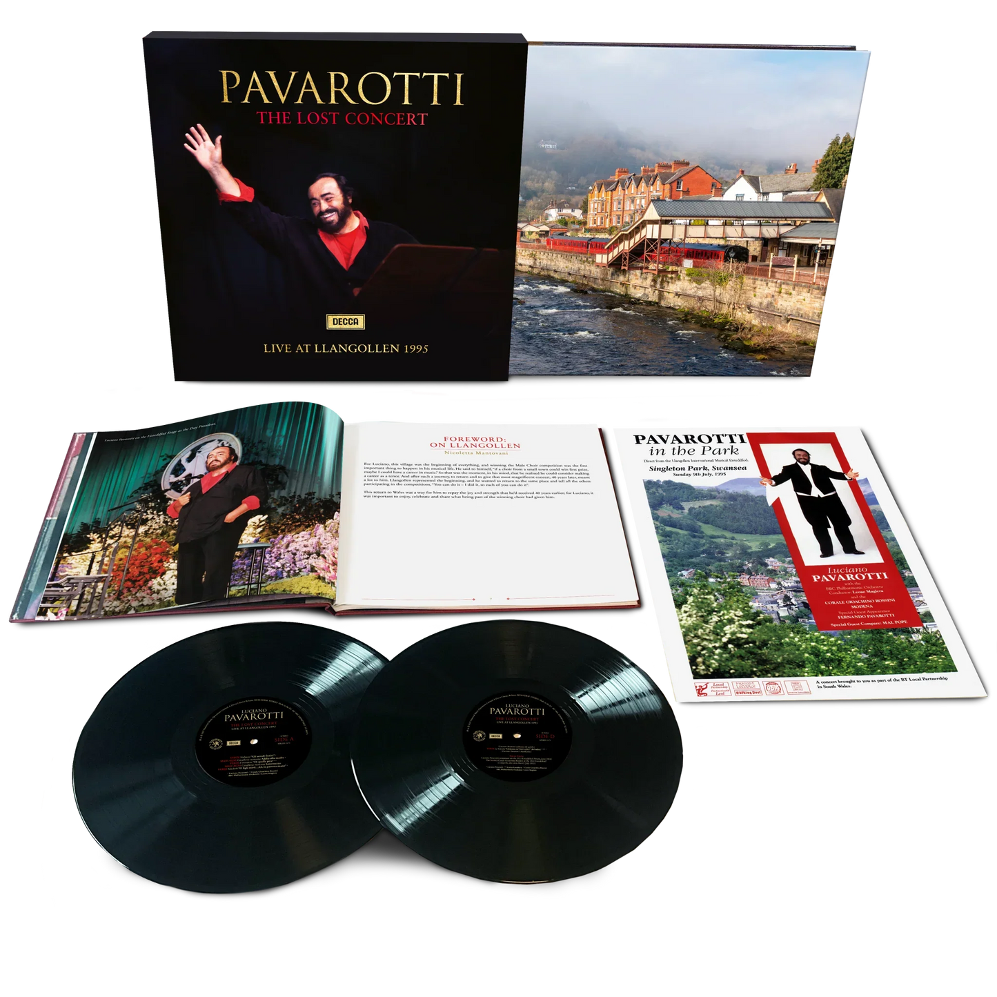 Luciano Pavarotti - The Lost Concert: Live at Llangollen 1995 - VINYL Box Set