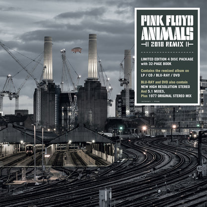 Pink Floyd - Animals (2018 Remix) LP, CD, DVD Audio Disc & Blu-Ray Box Set