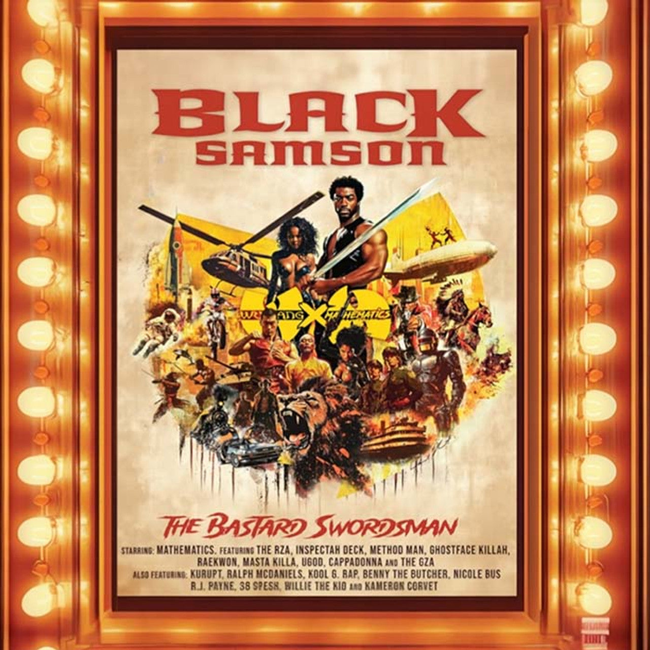 Wu-Tang & Mathematics - Black Samson, The Bastard Swordsman - VINYL