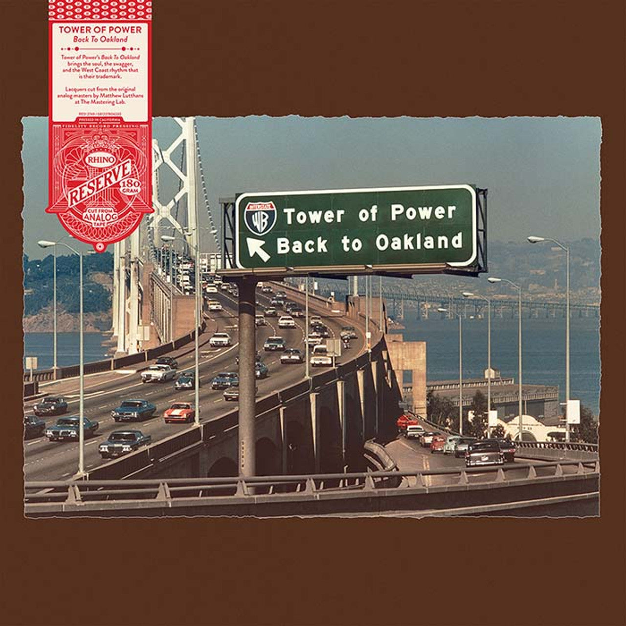 Tower of Power - Back to Oakland - Rhino Reserve LP