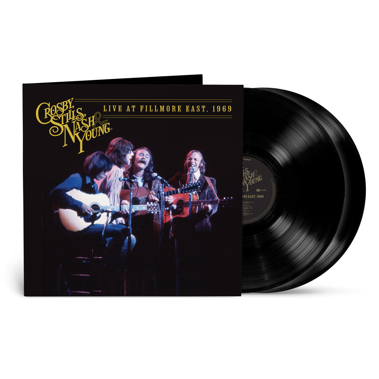 Crosby, Stills, Nash & Young - Live at Fillmore East, 1969 - Clear Vinyl - VINYL