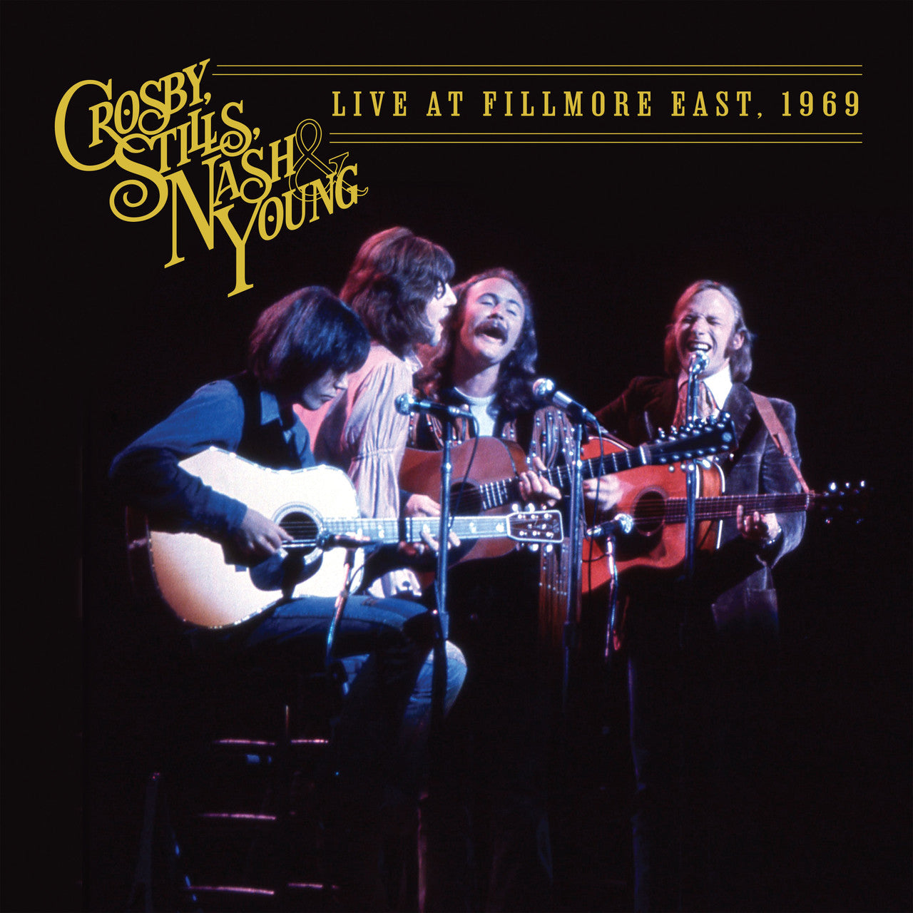 Crosby, Stills, Nash & Young - Live at Fillmore East, 1969 - VINYL